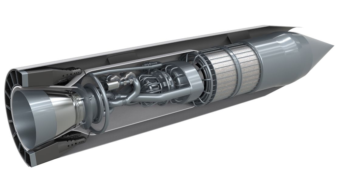 Reaction Engines says SABRE combines the fuel efficiency of a jet engine with the power and high-speed ability of a rocket.