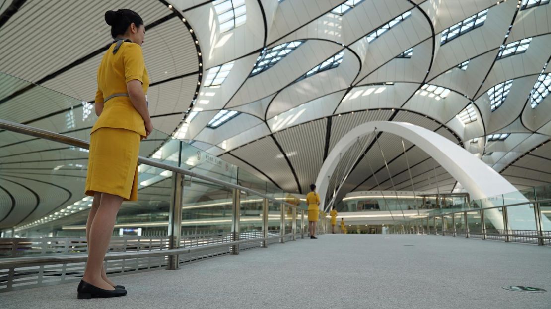 Beijing's Daxing International Airport opened late last year.