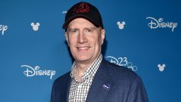 President of Marvel Studios Kevin Feige took part today in the Disney+ Showcase at Disney's D23 EXPO August 23, 2019 in Anaheim, Calif.