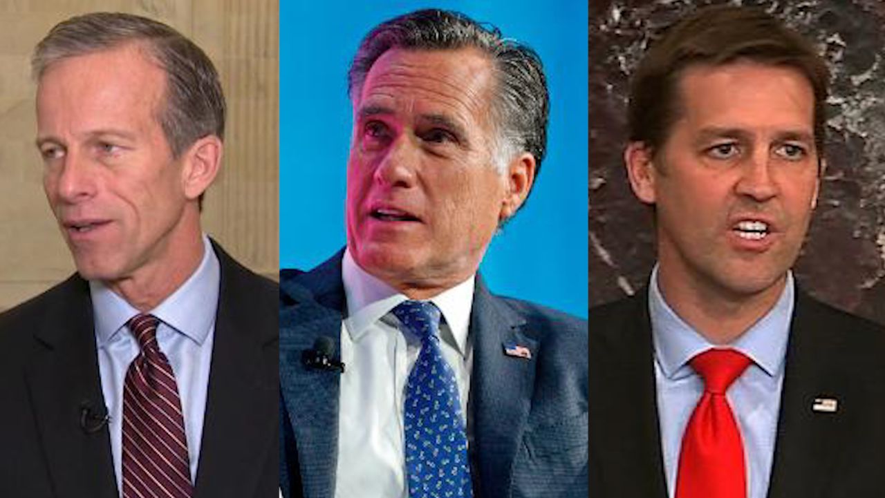 romney thune sasse split