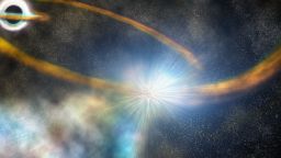 After passing too close to a supermassive black hole, the star in this artis