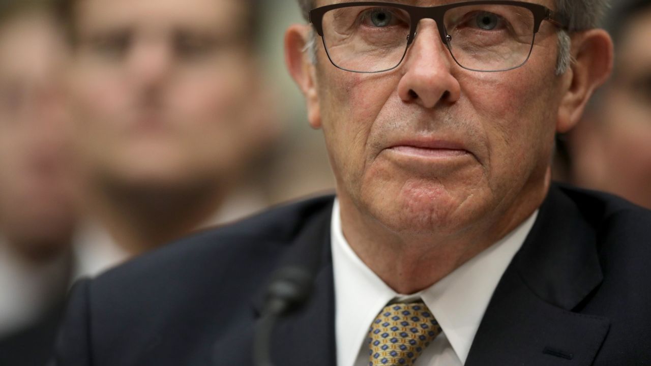 Former acting Director of National Intelligence Joseph Maguire testifies before a House Select Committee in 2019 regarding the whistleblower complaint.