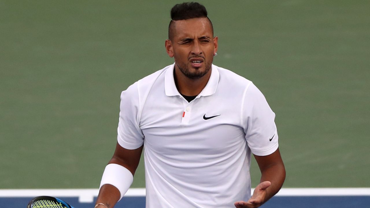 Nick Kyrgios has had a long history of controversy throughout his career. 