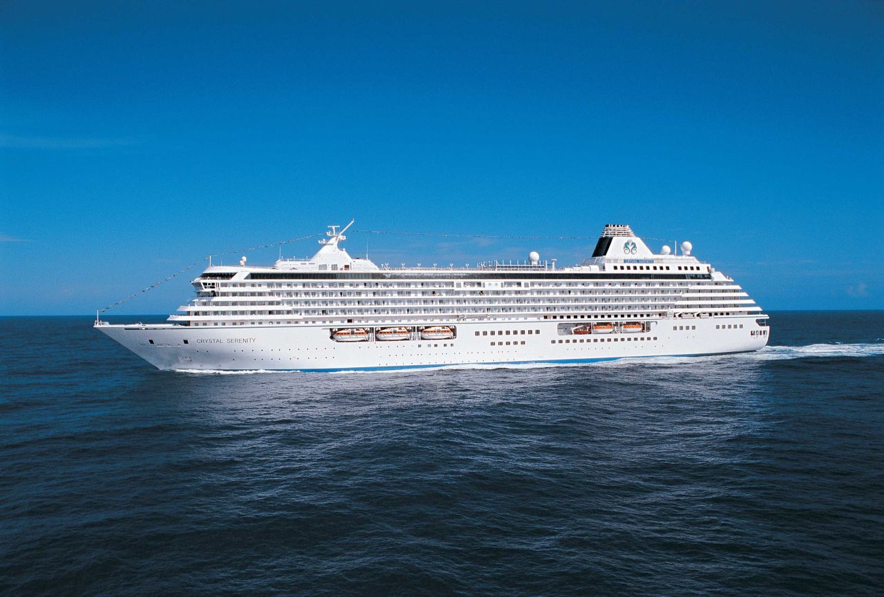 <strong>Crystal Cruises:</strong> Although Crystal Cruises 105-day 2020 World Cruise from Miami to Rome isn't a full circumnavigation, it does travel a good three-quarters around the globe. 