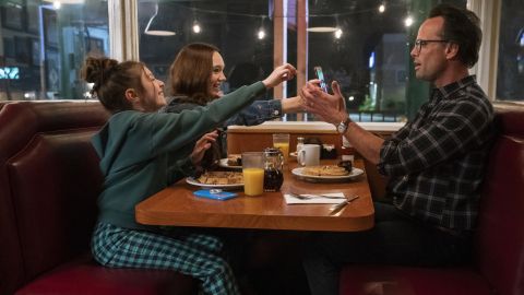 Walton Goggins plays a widowed father in 'Unicorn'