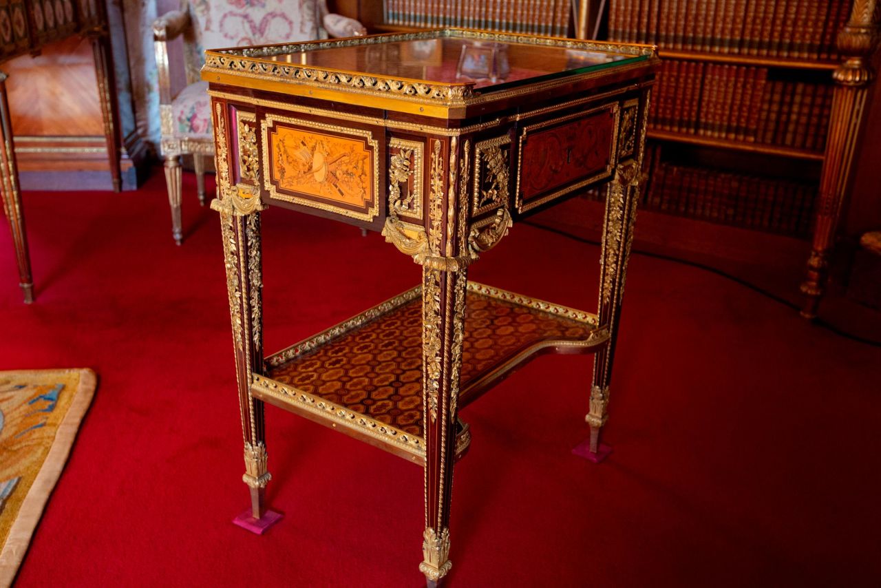 Rothschild's collection includes a desk that once belonged to Marie Antoinette.