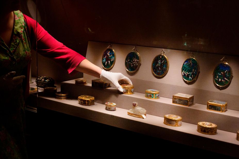 A newly opened gallery, named the Rothschild Treasury, houses more than 300 objects collected by the family and made from rare and precious materials.