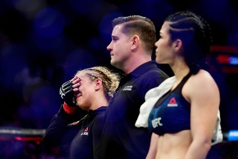 Although she had been hoping to return to the Octogan in the summer, VanZant suffered yet another injury setback, discovering she needed more arm surgery. She has only recently returned to training. 