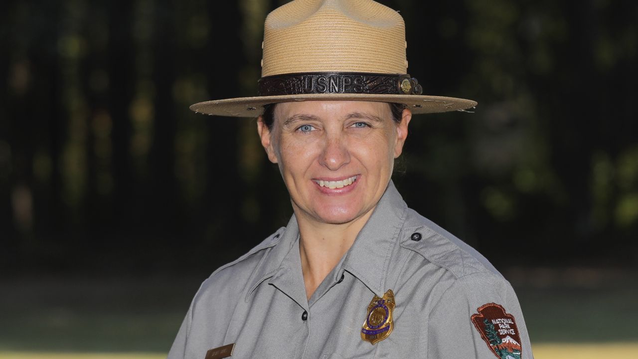 Sarah Davis will be Yellowstone National Park's first female chief ranger