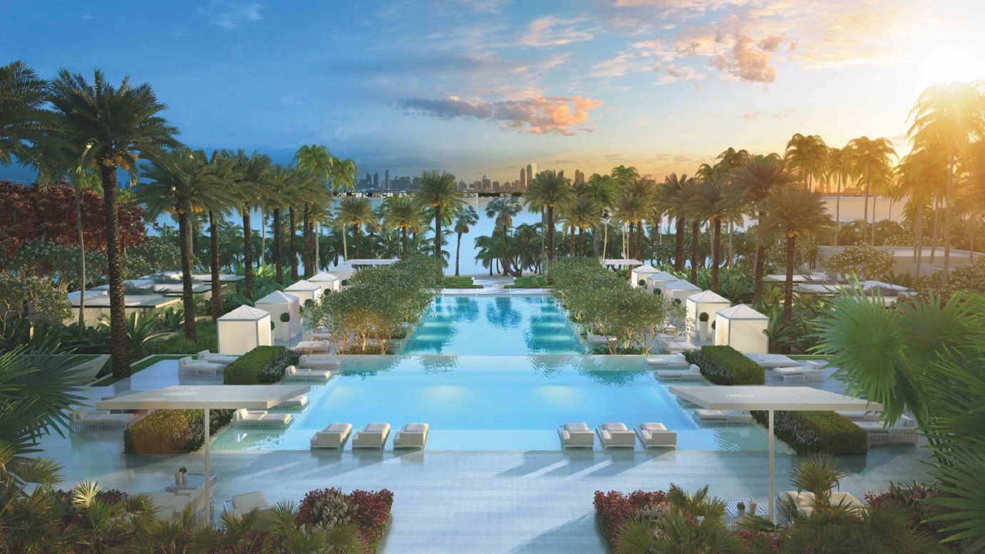 Residents will also have access to a spa complex featuring pools, fitness facilities, and treatment rooms. 