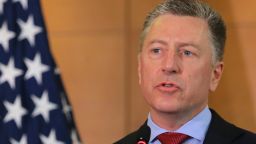 In this July 2019 file photo, Kurt Volker, United States Special Representative for Ukraine Negotiations, speaks during a press briefing.