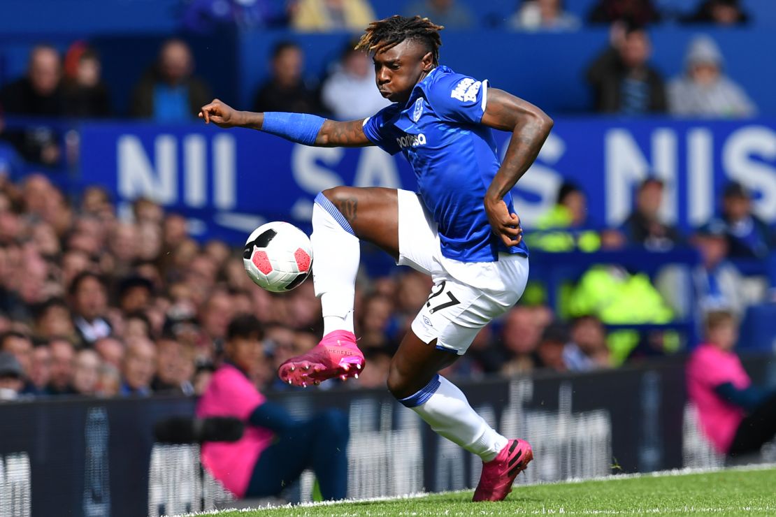 Moise Kean joined Everton from Juventus at the start of the season.