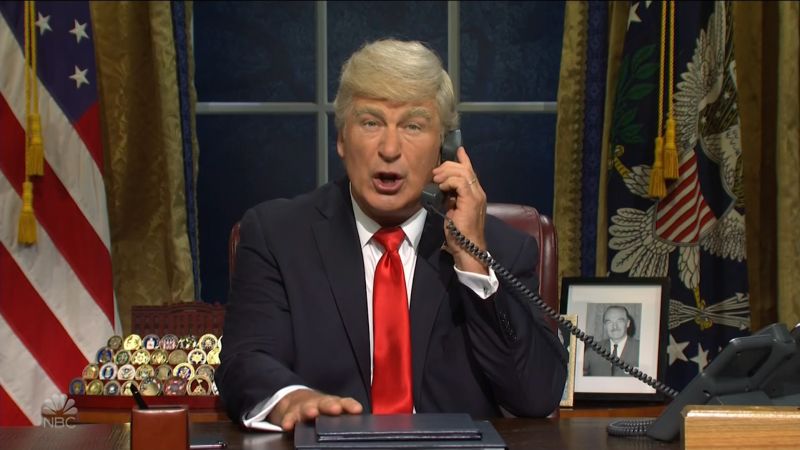 ‘snl Returns And Tackles Trumps Impeachment Woes Cnn Business 