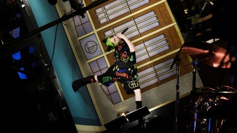 Singer Billie Eilish performing on "SNL" this Saturday.