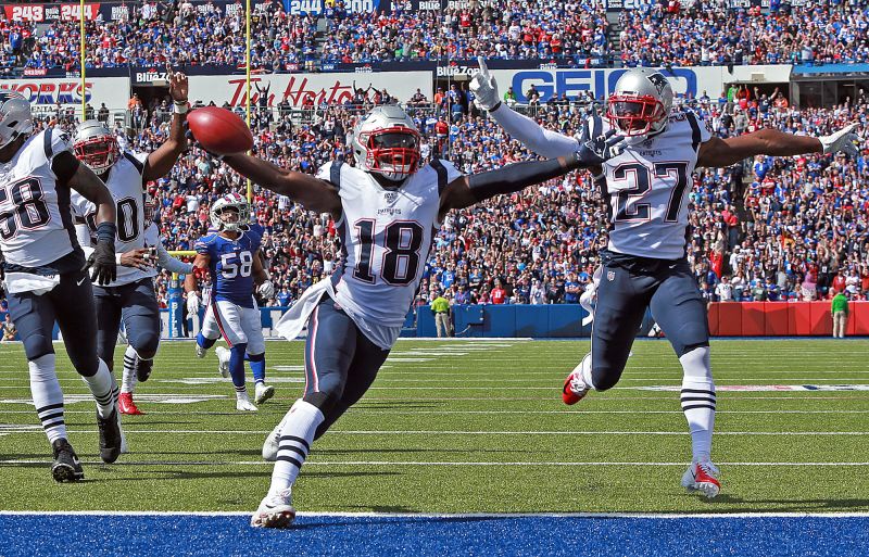 Matthew Slater: New England Patriots captain scored his first NFL