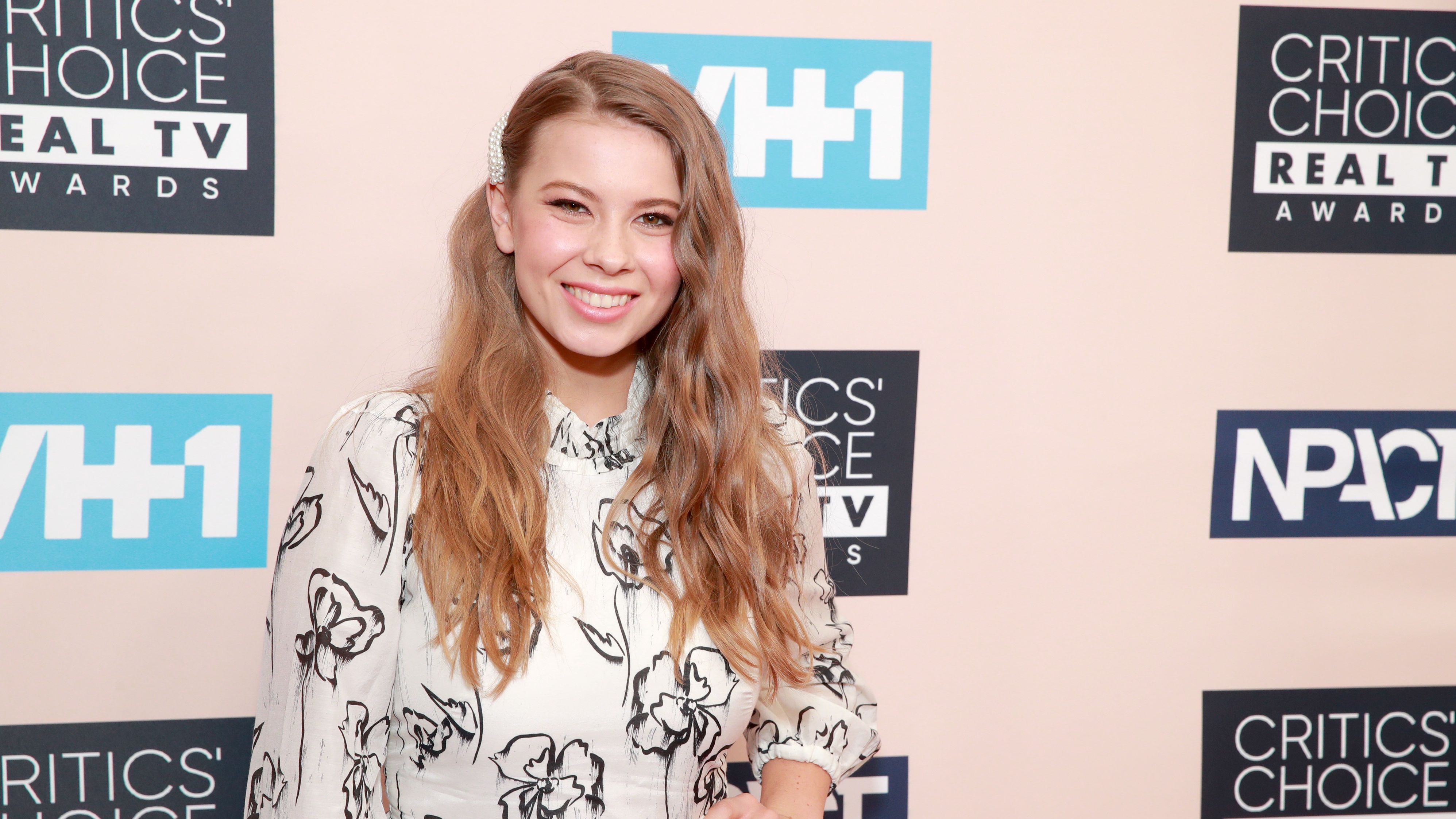 Bindi Irwin attends the Critics' Choice Real TV Awards at The Beverly Hilton Hotel on June 2 in Beverly Hills, California. 