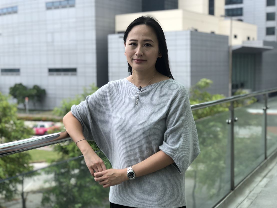 A senior air steward and union organizer for Cathay Dragon, Rebecca Sy, was one of the first staff members to be dismissed.