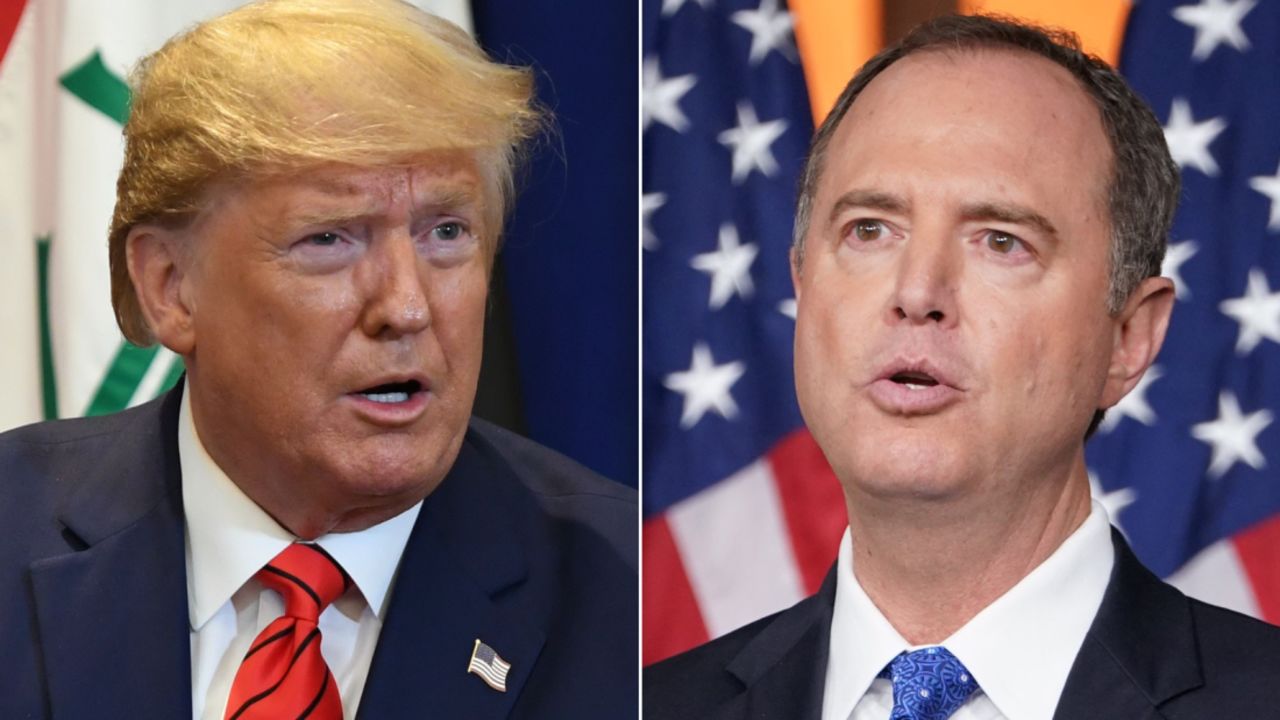 trump schiff split