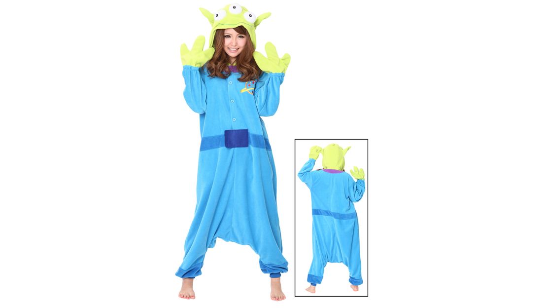 underscored-Alien pajama