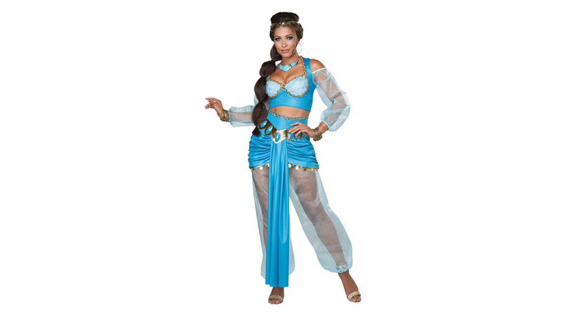 underscored-Arabian princess costuem