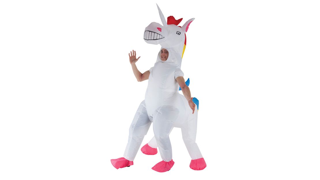 underscored-Inflatable unicorn