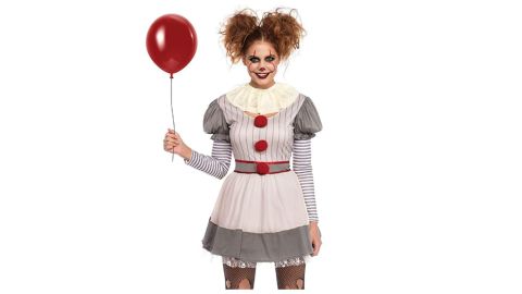 underscored-Leg avenue womens creepy clown