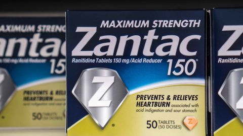 Over the counter Zantac  is used for acid reflux and heartburn and, according to FDA, may contain a carcinogen. 