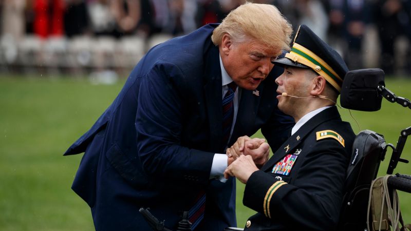 Trump Moved By Wounded Veteran s Performance We Are All Captain trump-moved-by-wounded-veteran-s-performance-we-are-all-captain