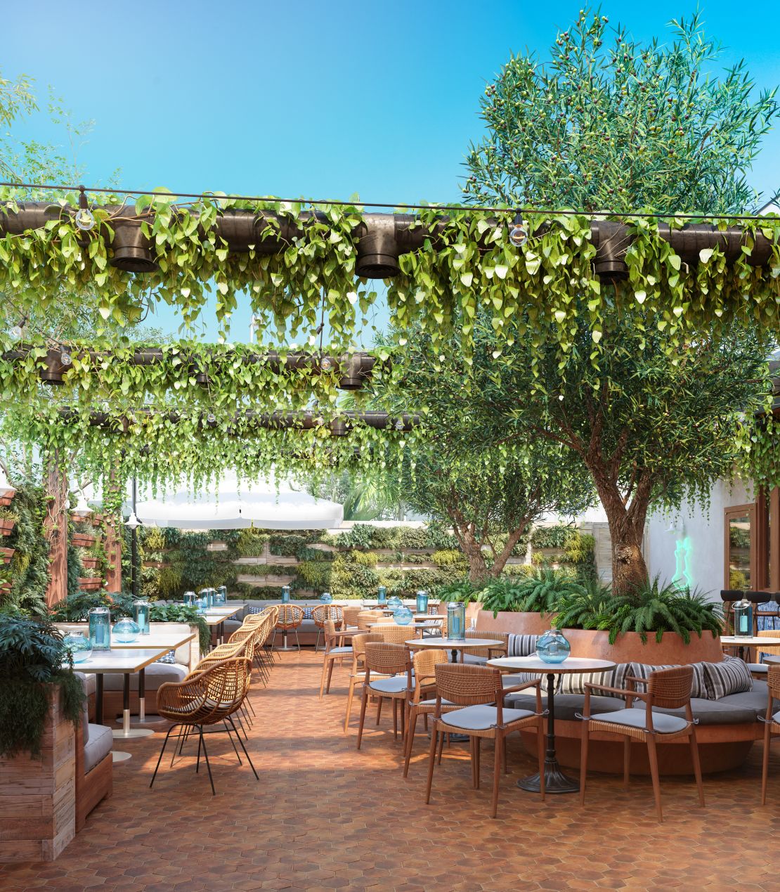 Cafe rendering