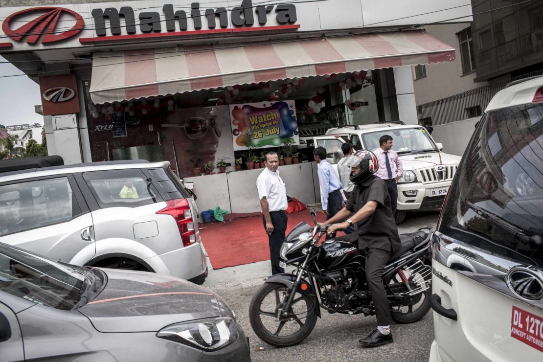 Mahindra is one of India's biggest carmakers.