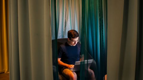 Google offers a variety of work stations to workers looking for a little privacy or change of scenery.