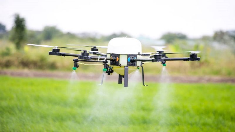 drones for smart agriculture