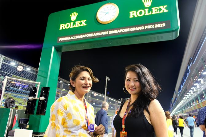 <strong>Event of the year: </strong>For many Singaporeans, the Formula One night race is the highlight of their social calendar.