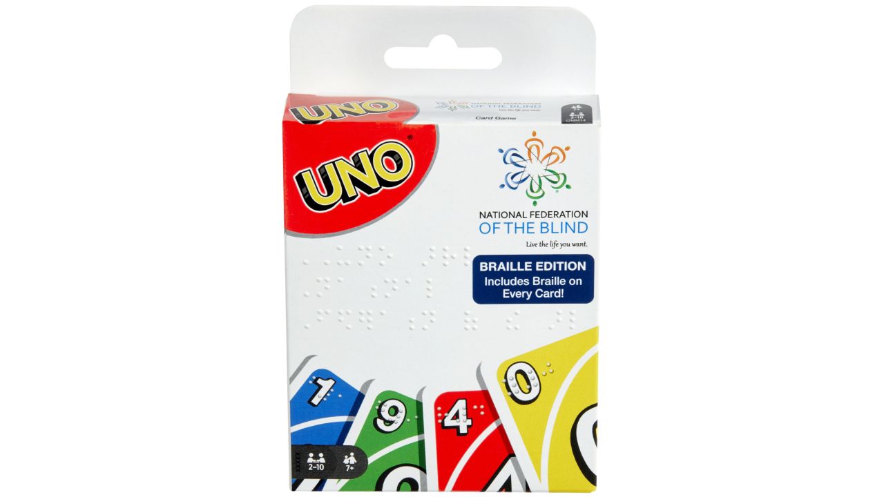 There's a new version of UNO and this one includes braille.