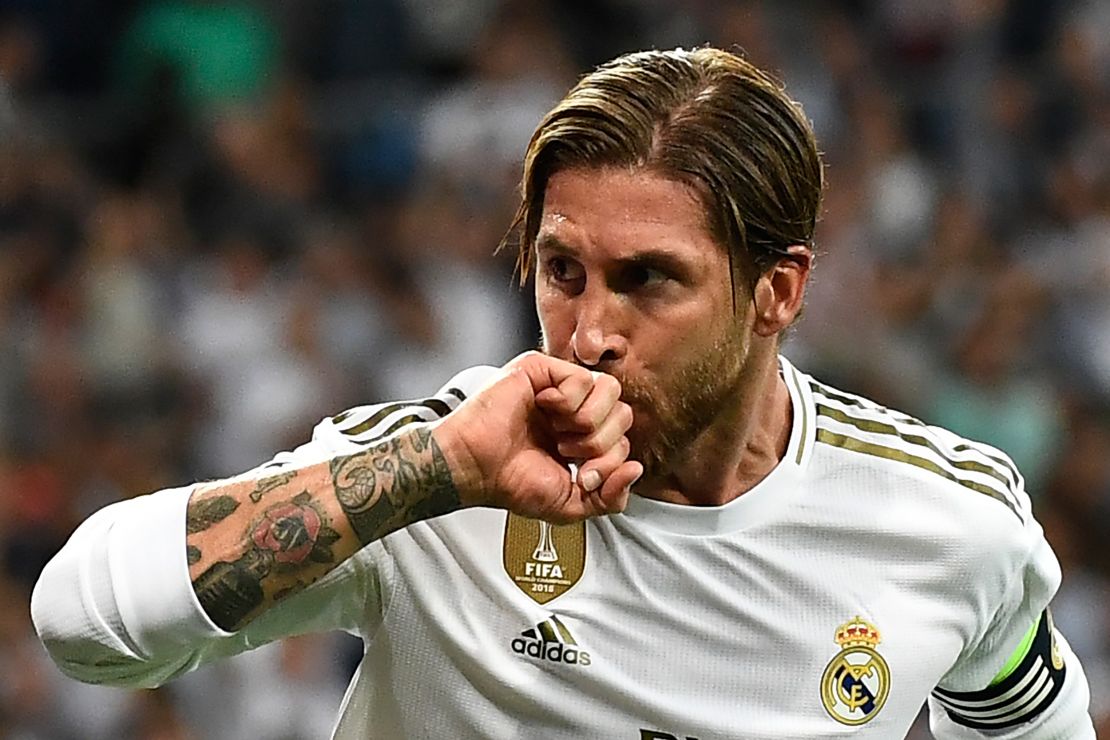 Sergio Ramos sparked Real's fightback.