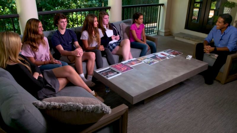 Dr. Sanjay Gupta talks to teens about vaping dangers