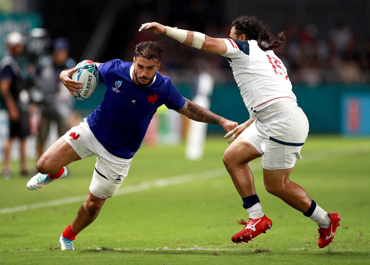 It wasn't pretty, but a misfiring France managed to record its second victory of the tournament with a 33-9 win over USA.