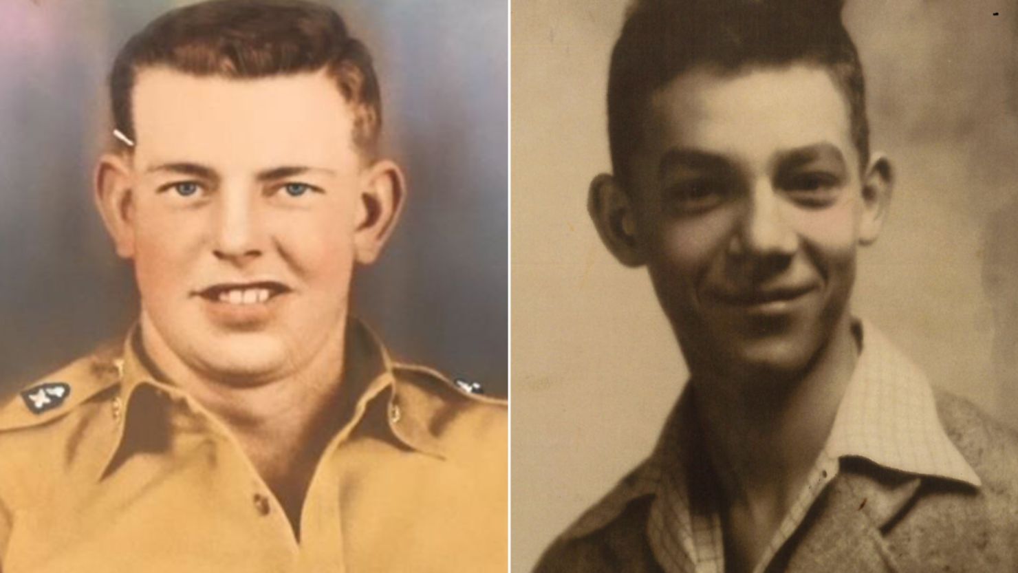 The Defense Department announced on Monday that it has identified the remains of US soldiers Cpl. Jerry M. Garrison, left, and Sgt. Gerald B. Raeymacker.