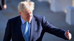 MANCHESTER, ENGLAND - OCTOBER 02: Prime Minister Boris Johnson leaves the Midland hotel prior to his keynote speech on day four of the 2019 Conservative Party Conference at Manchester Central on October 2, 2019 in Manchester, England. The U.K. government prepares to formally submit its finalised Brexit plan to the EU today. The offer replaces the Northern Irish Backstop with border, customs and regulatory checks lasting until 2025. (Photo by Jeff J Mitchell/Getty Images)
