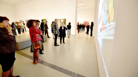 The Broad in LA has seen long lines to get in since it opened