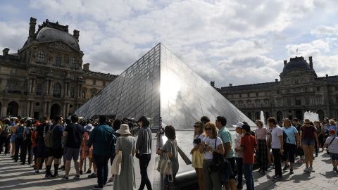 If you don't prebook your ticket for the Louvre, prepare for a long line