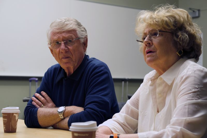 Ted Koppel and his wife have dedicated themselves to fighting COPD pic