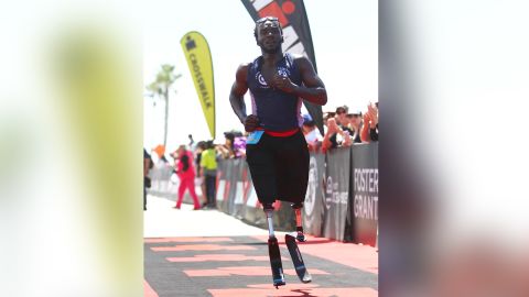 Roderick Sewell recently competed in a "Half Ironman," a 70.3-mile swim and run. He'll conquer the monstrous Ironman World Championship next. 