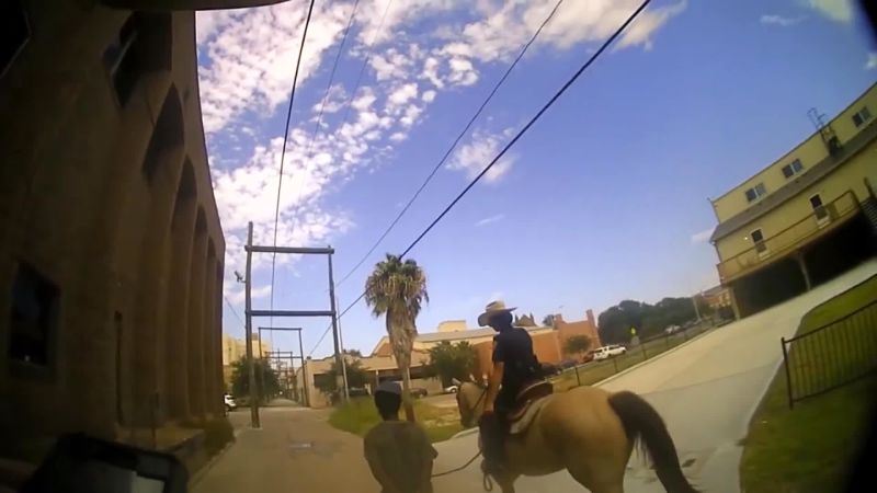 Galveston Officer On Horseback Says On His Bodycam That ‘this Is Gonna ...