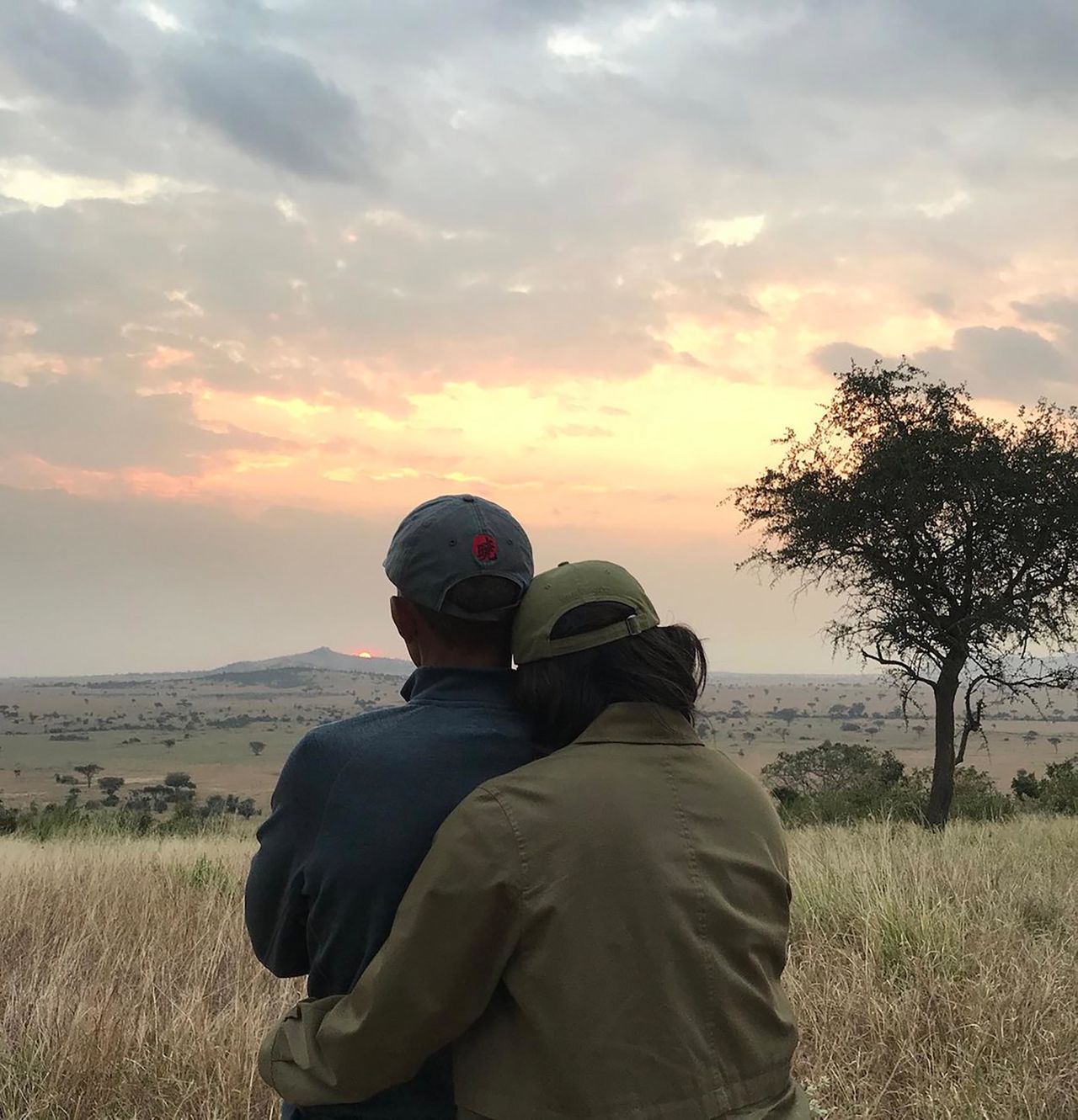 Former US President Barack Obama <a href="https://twitter.com/BarackObama/status/1179760725973184513" target="_blank" target="_blank">tweeted this photo</a> of him and his wife, Michelle, on Thursday, October 3. "Like the Beatles said: It's getting better all the time," he wrote. "Thanks, babe, for 27 amazing years!"