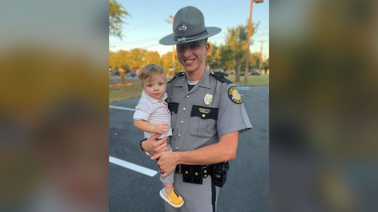 Aaron Hampton has a year-and-a-half-year-old son of his own.