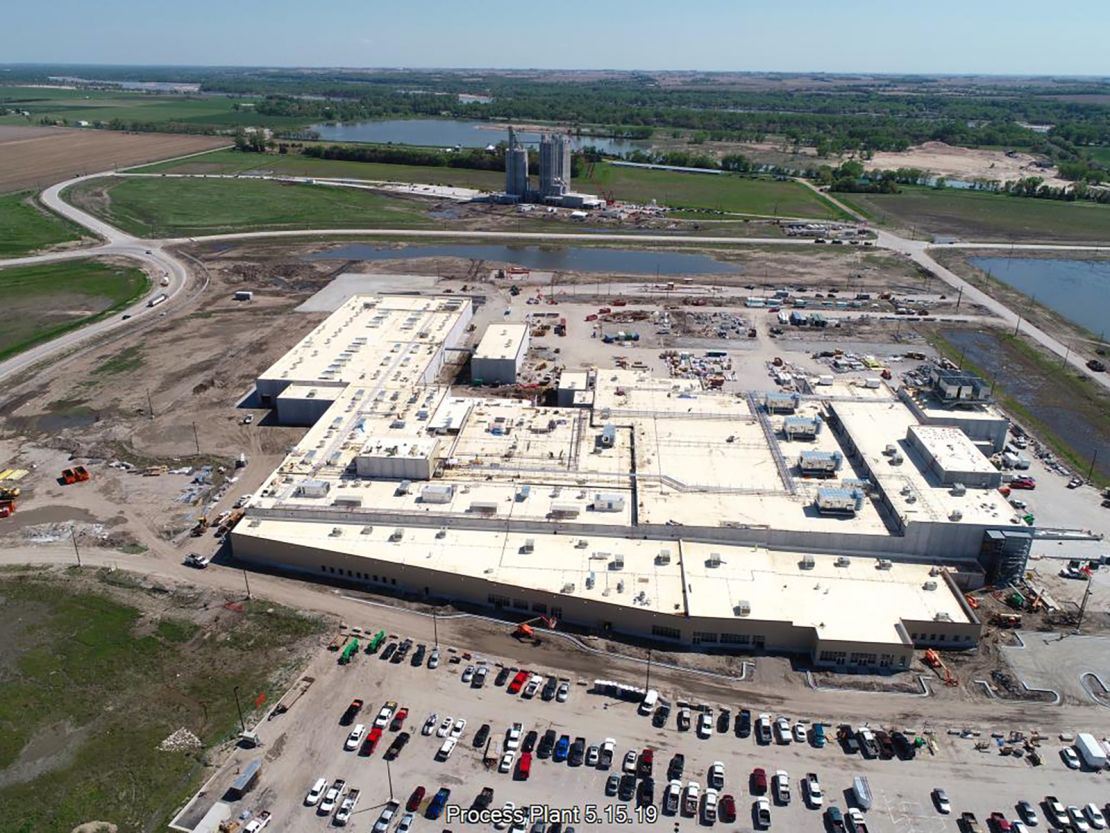 Costco's nearly 400,000 square-foot processing plant in Fremont, Nebraska will eventually process about 100 million chickens a year.