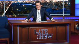 NEW YORK - SEPTEMBER 9: The Late Show with Stephen Colbert during Monday's September 9, 2019 show. (Photo by Scott Kowalchyk/CBS via Getty Images)