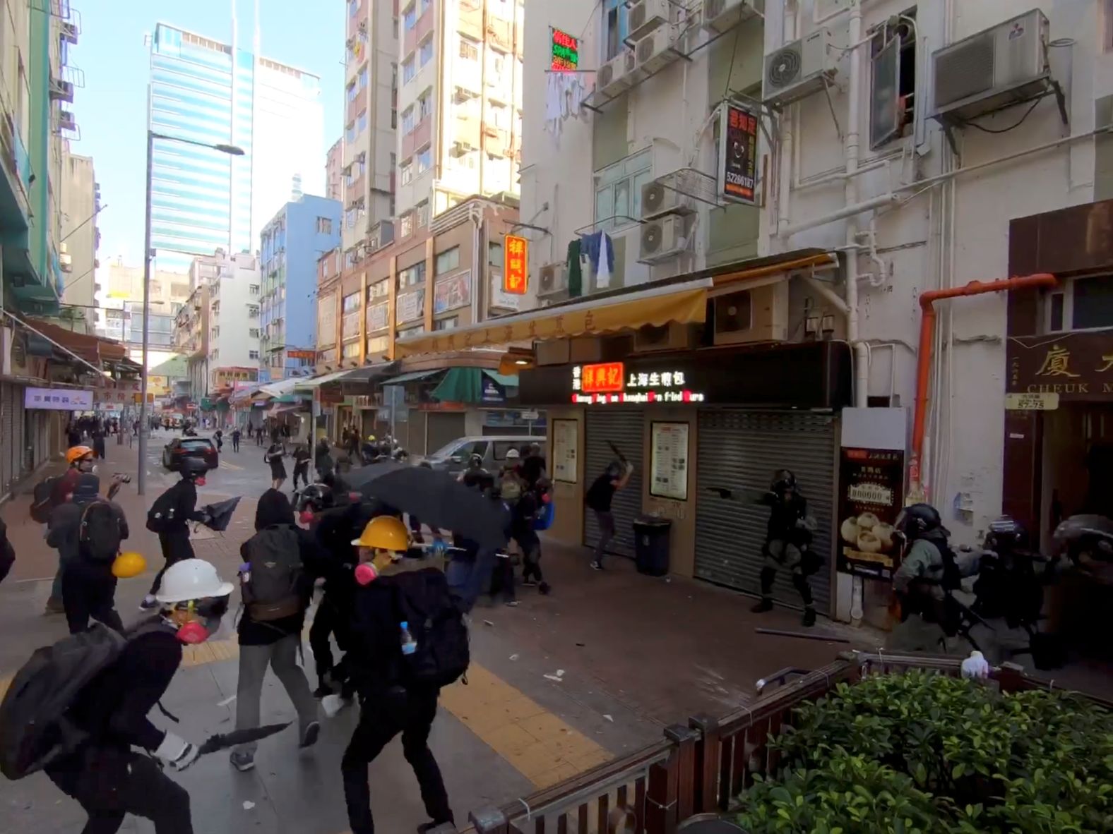 A young protester was shot Tuesday, October 1, as violent protests erupted across Hong Kong on the 70th anniversary of the People's Republic of China. The incident marked a major escalation in violence that could galvanize the protest movement in Hong Kong.