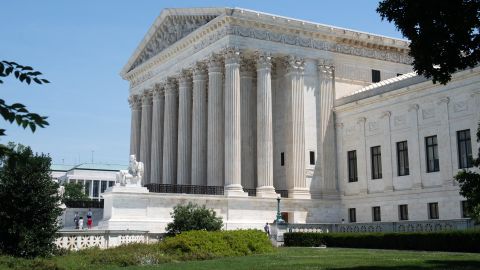 The US Supreme Court is seen in Washington, DC, June 24, 2019. 